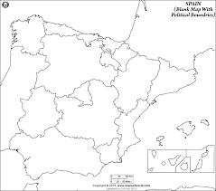 Choose a country/nation from the list below. Blank Map Of Spain Spain Outline Map