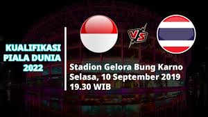 Dimana pada pertandingan kali ini indonesia. Jadwal Pertandingan Dan Siaran Langsung Kualifikasi Piala Dunia 2022 Indonesia Vs Thailand Youtube