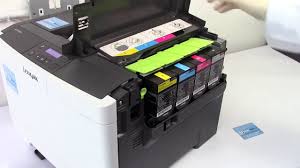 You don't have to wait on new cartridges to arrive or visit your area office supply store to purchase turn your lexmark printer on, if it is off, open the printer's top cover and remove the black and color cartridges from the printer. How To Refill Your Lexmark Cs310dn Cs410dn Cs410dnw Cs510de Cs510dew And Related Laser Printers Youtube