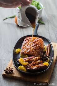 Magret De Canard Laque A La Clementine Corse Aux Epices Recette Magret De Canard Laque Recette Canard Recettes De Cuisine
