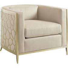 Shatter Modern Gold Geo Pane Round Chair 26 460 Cny Liked On Polyvore Featuring Home Furniture Chair White Upholstered Chair Furniture Upholstered Chairs
