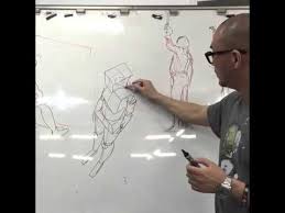 Kim Jung Gi How To Draw Figures In Perspective Kim Jung Gi Anatomy Class Kim Jung Perspective Drawing Lessons Anatomy For Artists