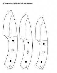 Hogar y cocina cocina y comedor muebles electrodomésticos textiles de hogar iluminación costura y manualidades almacenamiento y organización jardín. Resultado De Imagen Para Knife Template Plantillas Cuchillos Cuchillos Plantillas Para Cuchillos