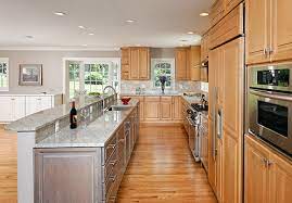 Base molding and leveling feet. Light Bright Two Tone Kitchen Foxcraft