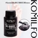 Amazon.com : KOMILFO SET 2 bottles Rubber BASE 30ml. + TOP Coat NO ...