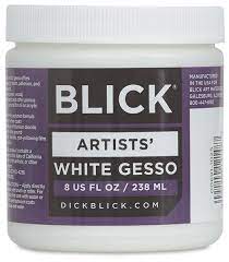 Blick Artists Acrylic Gesso Blick Art Materials Art Materials Art Supplies Drawing Supplies