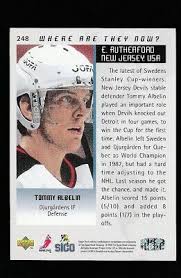 Tommy Abelin 1995-96 Swedish Upper Deck SICO WHERE ARE THEY NOW #248