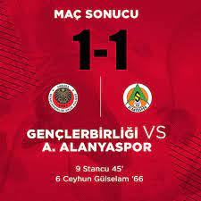 Canlı skor, maç sonuçları, puan durumu, kadrolar ve maç detayları. Genclerbirligi Sk Ø¹Ù„Ù‰ ØªÙˆÙŠØªØ± Mac Sonucu Genclerbirligi 1 Aytemiz Alanyaspor 1