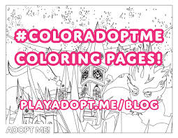 So what exactly does this mean? Adopt Me On Twitter Like Most Of Us Are You Stuck Inside With Nothing To Do Well We Have A Coloring Challenge For You And Every Friday For The Rest Of January