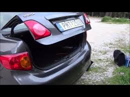 Trunk lid toyota corolla verso e12 91493. 2007 2013 Toyota Corolla How To Replace Trunk Lock Actuator Latch Release Mhxanismos Port Mpakaz Youtube