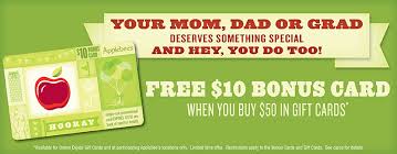 You may check the available balance on your applebee's gift card in one of three ways: Need A Gift For Mom Grad Dad Purchase A 50 Applebee S Gift Card Get A Free 10 Bonus Gift Card Stacy Talks Reviews