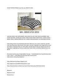 160 x 200 x 30 = rp 250.000. Distributor Harga Bed Cover Bintara Di Bekasi 0815 4880 7000 By 0858 6733 2055 Bed Cover Murah Issuu
