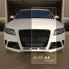 Audi A4 2009 2012 Rs4 Like Body Kit Audi A4 Body Kit Audi