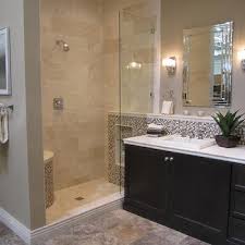 So, using travertine will create your bathroom light and bright. Travertine Tile Bathroom Design Ideas