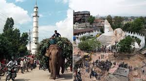Many of the country's historic sites. Nepal Earthquakes Devastation In Maps And Images Bbc News