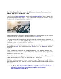 The Global Helpdesk Is All Set To Enter The Global Arena Helpdesk Global Management Company