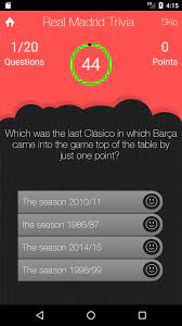 These trivia questions put up is particularly for adults, you … Unofficial Real Madrid Quiz Trivia Game Pour Android Telechargez L Apk
