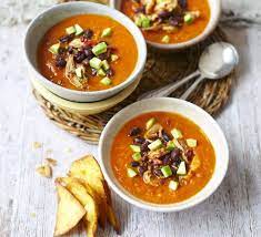 Mexican Roast Chicken Tomato Soup Recipe Bbc Good Food Recipes Chicken Tomato Soup Food