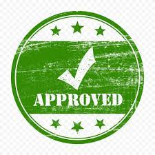 Green Round Approved Stamp With Check Icon Approved Stamp Stamp Icon