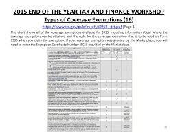 2015 End Of The Year Tax And Finance Workshop Ppt Download