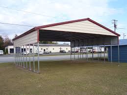 Two Car Metal Carport Kits Deluxe Two Car Carport Customized