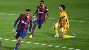04 oct 2020 20:00 location: Barcelona 1 1 Sevilla Philippe Coutinho Earns Point For Ronald Koeman S Side Bbc Sport