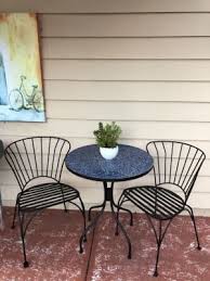 Peacoat Blue Cadiz Outdoor Bistro Table World Market Abitare Architettura
