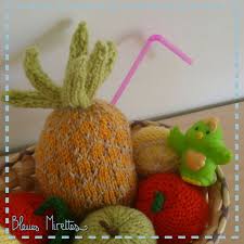 Sc More Un Ananas Au Tricot Pour La Dinette Bleues Mirettes Dinette Ananas Tuto