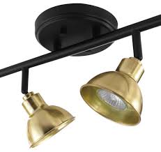Versailles 4 Light Matte Black Track Lighting Transitional Track Lighting Kits By Globe Electric