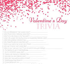 How to play valentine's day trivia game. Valentine S Day Trivia Free Printable Games From Purpletrail