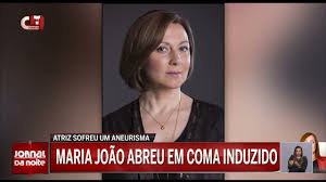 Maria joão abreu was previously married to josé raposo. Portugal Atriz Maria Joao Abreu Sofreu Um Aneurisma Cerebral E Esta Em Coma Induzido Youtube