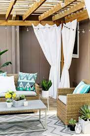 Holzpergolen Entwurfe Fur Jede Art Von Garten Neueste Dekoration 2018 Outdoor Pergola Curtains Outdoor Pergola Pergola Curtains
