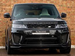 Edmunds also has land rover range rover sport svr pricing, mpg, specs, pictures, safety features, consumer reviews and more. 2019 Used Land Rover Range Rover Sport Svr Santorini Black