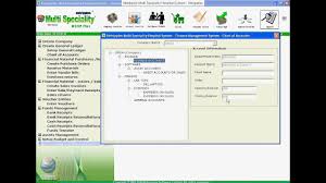 Generate Chart Of Accounts Multi Speciality Hospital System