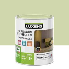 Peinture luxens satin nuancier inspiration de decoration. Peinture Vert Vert 6 Luxens Couleurs Interieures Satin 0 5 L Couleur Interieure Peinture Grise Peinture Bleu