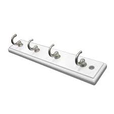 White Garment Hook Lowes Com Decorative Wall Hooks Lowes Home Improvements Style
