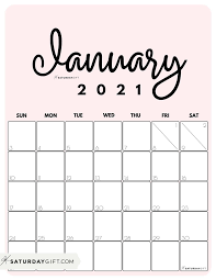 Some of the technologies we use are necessary for critical functions like security and site integrity, account authentication, security and privacy preferences, internal site usage and maintenance data, and to make the site work correctly for browsing and transactions. Cute Free Printable January 2022 Calendar Saturdaygift Calendar Printables Monthly Calendar Printable January Calendar
