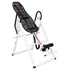Emer 330 Lbs Lumbar Supportfoldablepro Deluxe Inversion Therapy Table Chiropractic Table Exercise Ba Inversion Therapy Chiropractic Tables Chiropractic Therapy