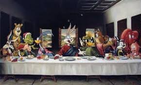 Deux de ses œuvres, la joconde et la cène, sont des peintures mondialement célèbres. La Cene Variations De La Peinture De Leonard De Vinci La Cene Dernier Repas Art Celebre