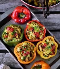 Pin By Jenni Stahlmann On Dinner Ideas In 2020 Stuffed Peppers Vegan Stuffed Bell Peppers Vegan Stuffed Peppers