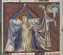 Ange Apportant Une Tunique A Sainte Agnes Breviarium Ad Usum Fratrum Predicatorum Dit Breviaire De Belleville Br Art Medieval Histoire De L Art Sainte Agnes