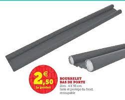 Boudin de porte en promotion chez gifi. Offre Bourrelet Bas De Porte Chez Super U