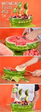 A watermelon swan makes the perfect centerpiece for an informal luncheon, a romantic picnic or cut it into quarters, then gently pulling the pieces apart one by one. 55 Watermelon Fruit Salad Ideas Watermelon Carving Watermelon Fruit