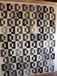 Black And White Quilt Patterns Treadle Quilts Nick And Christina S Quilt Black And White Quilts Quilts Monochromatic Quilt