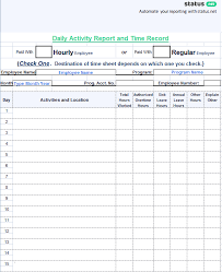 Tasks due today in green. 3 Best Examples Daily Report Template Free Templates Download