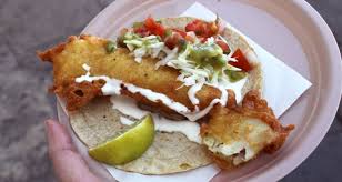 While the fish bakes, prepare the sauce by mixing together sour cream, greek yogurt, hot sauce and taco seasoning. 10 Essential Seafood Tacos In Baja With Street Gourmet La First We Feast