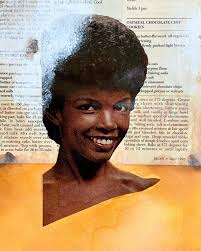 Simple Pleasures” Hand-cut collage