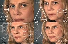 Confused Math Lady 4080x2663px Memerestoration