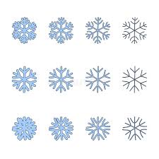 Photographier la neige est difficile ! Signes De Flocons De Neige Regles Icones Bleues De Flocon De Neige D Isolement Sur Le Fond Blanc Silhouettes De Flocon De Neige S Illustration De Vecteur Illustration Du Flocon Neige 133807467