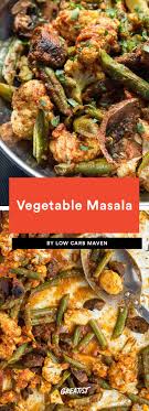 9 Indian Dishes That Are Almost Always Keto Friendly Vegetable Masala Keto Indian Food Indian Food Recipes